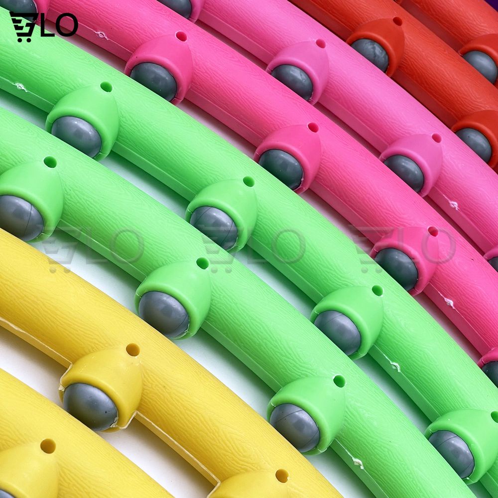 Vòng Lắc Eo Thông Minh Hula Hoop Thế Hệ Mới Giúp Giảm Mỡ Bụng, Điều Hòa Nhịp Tim, Massage Cơ Bụng