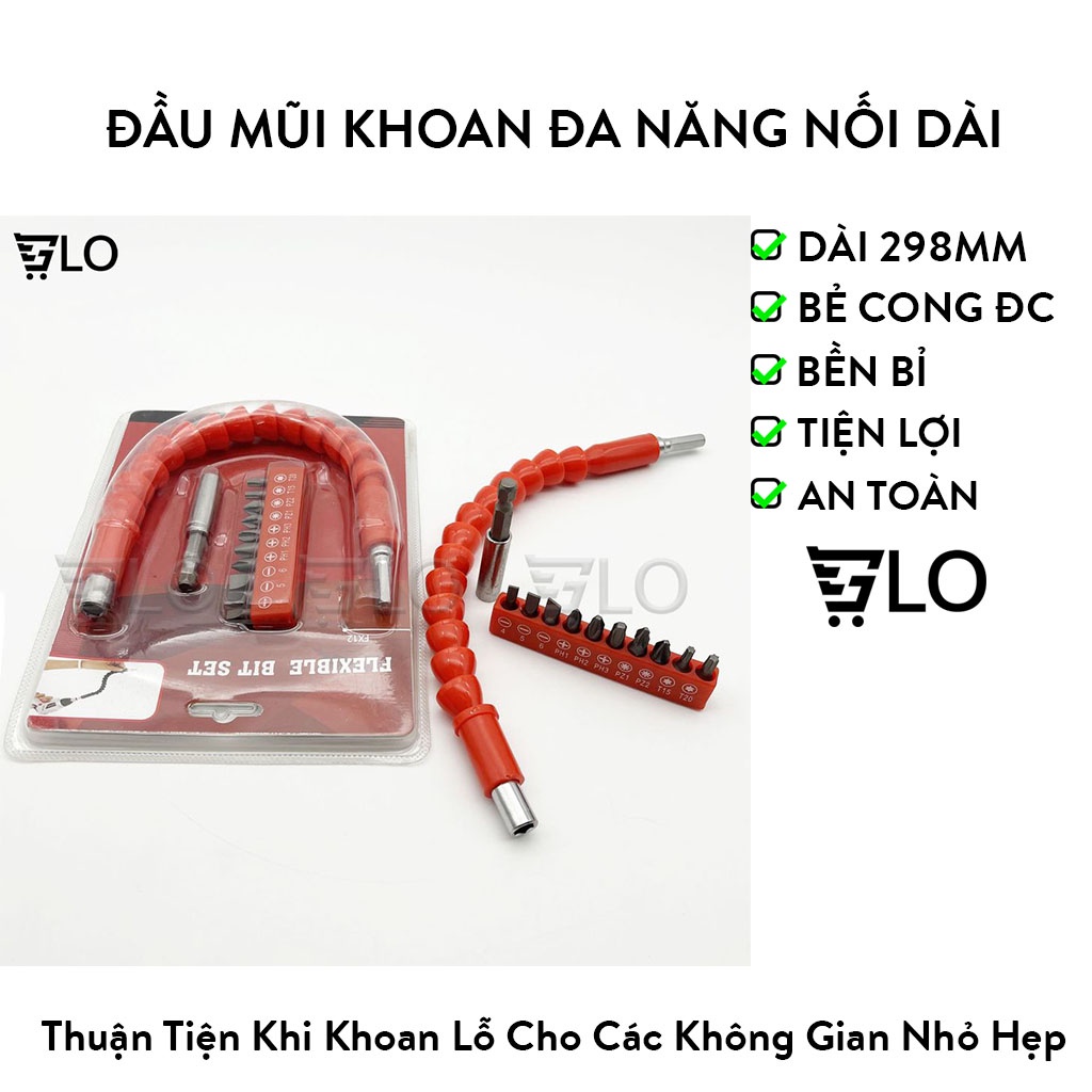 Đầu Mũi Khoan Đa Năng Nối Dài