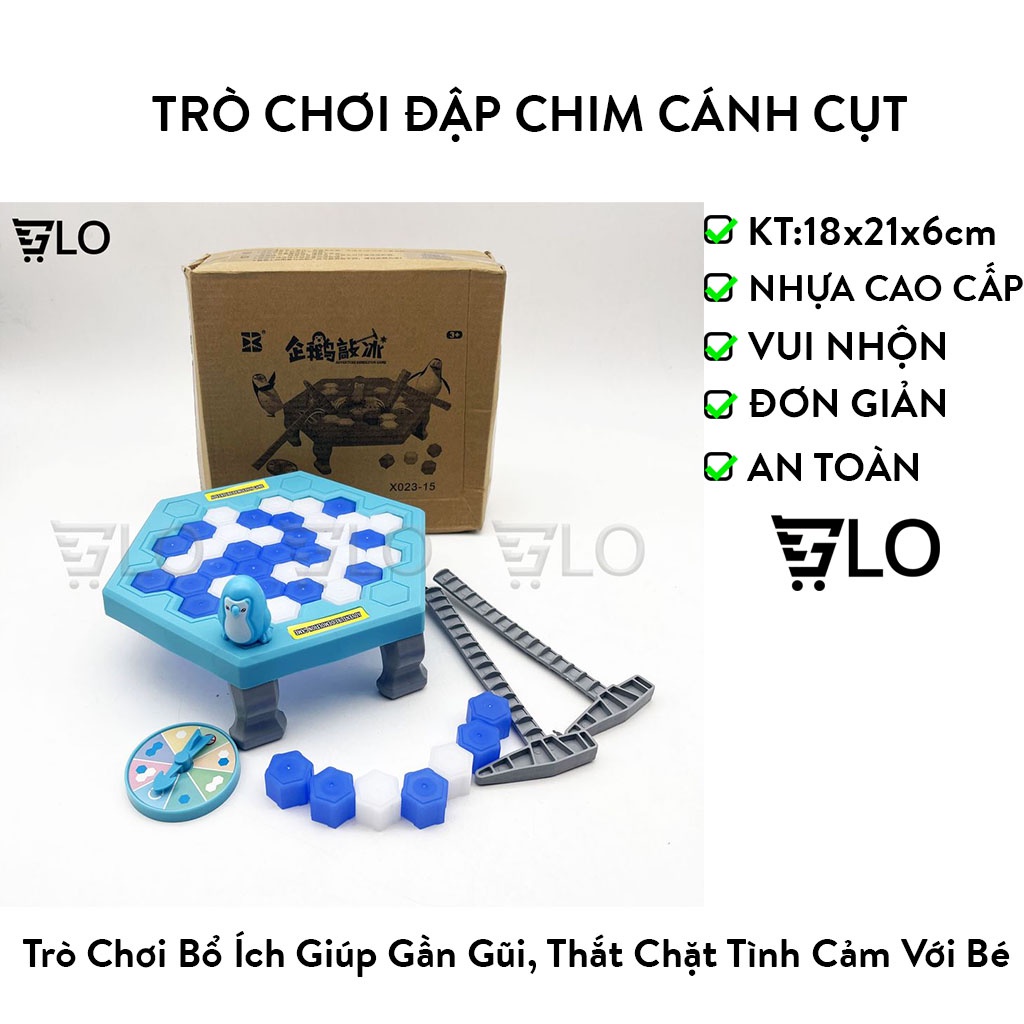 Trò Chơi Đập Chim Cánh Cụt Vui Nhộn Cho Bé