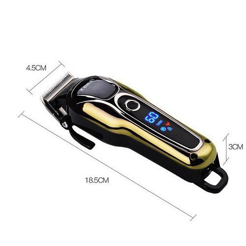 Tông đơ cắt tóc Kemei KM-1990 Dùng Pin Sạc Dòng Cao Cấp
