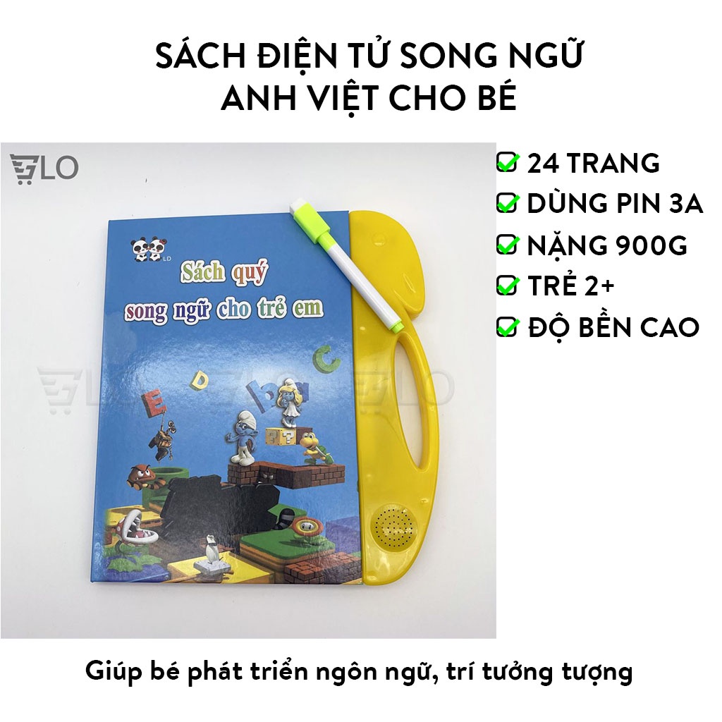 Sách Điện Tử Song Ngữ Anh Việt Cho Bé