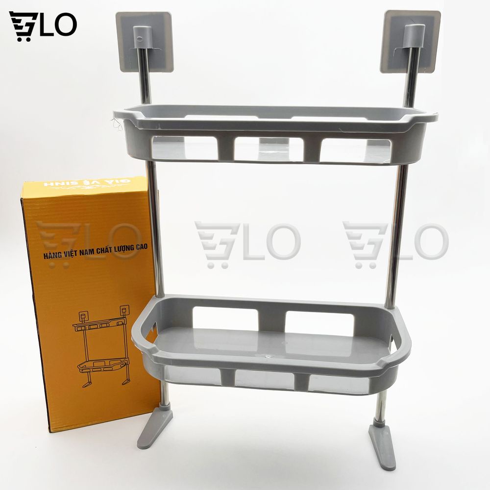 Kệ 2-3 Tầng Đặt Bồn Nhà Tắm, Nhà Bếp Khung Inox