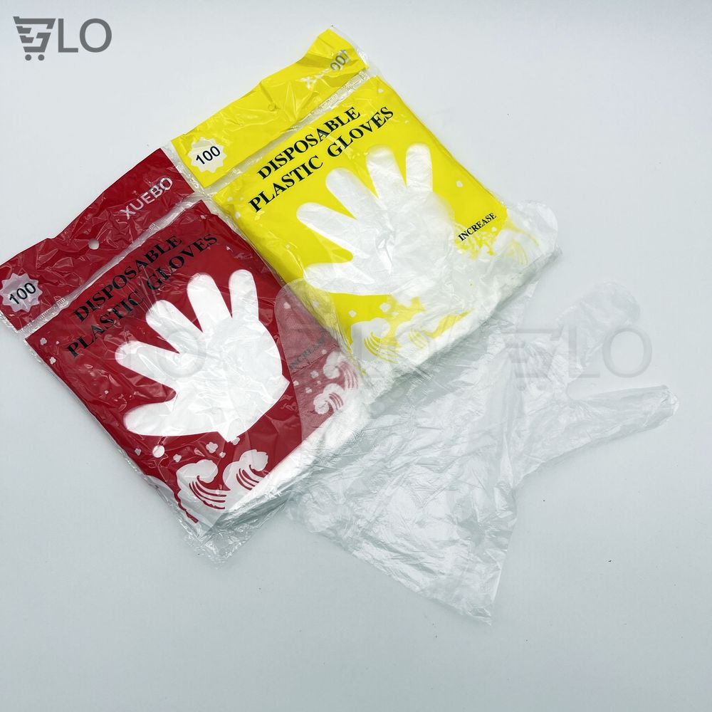 Bao Tay Nilon Dùng 1 Lần(Combo 100/200 Cái)