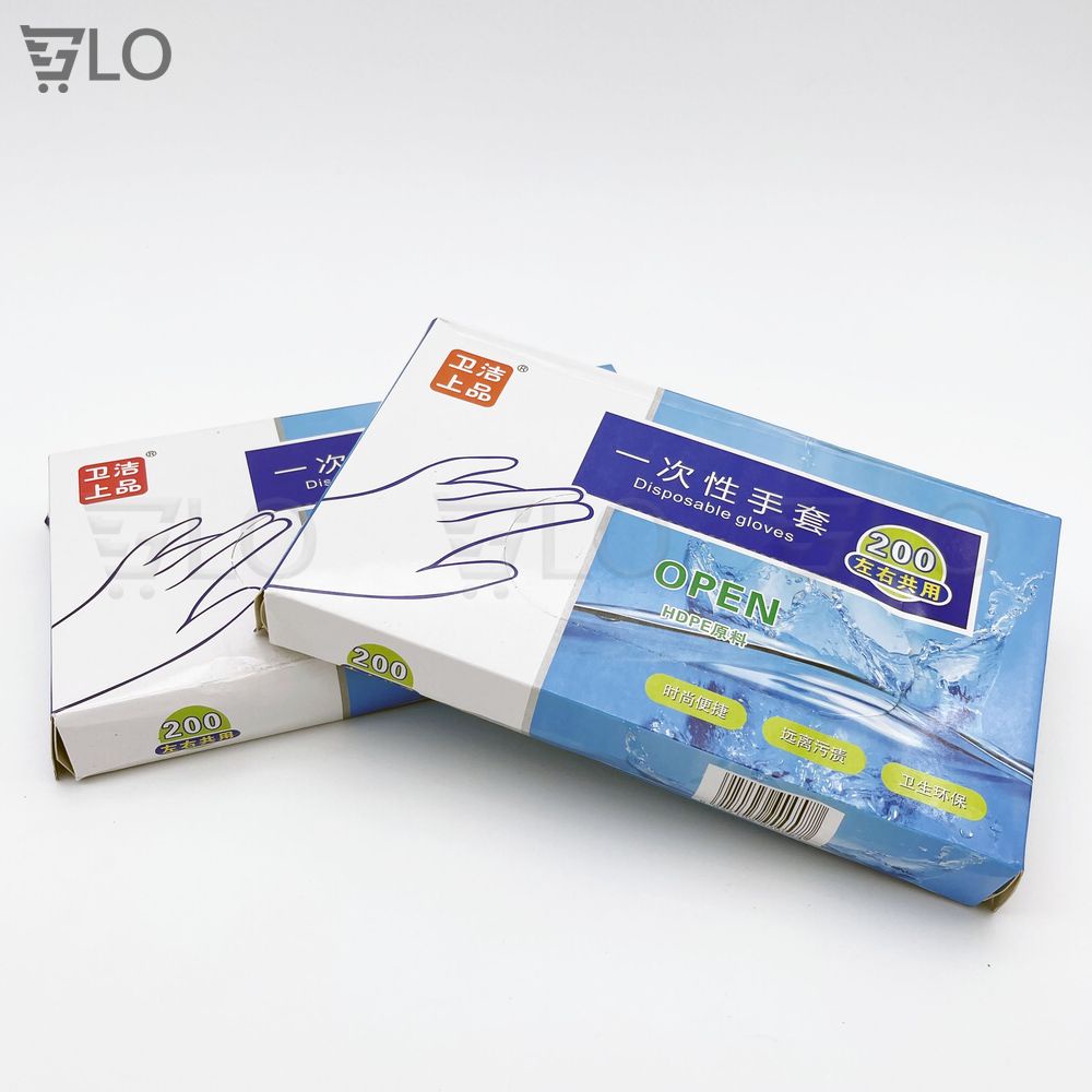 Bao Tay Nilon Dùng 1 Lần(Combo 100/200 Cái)