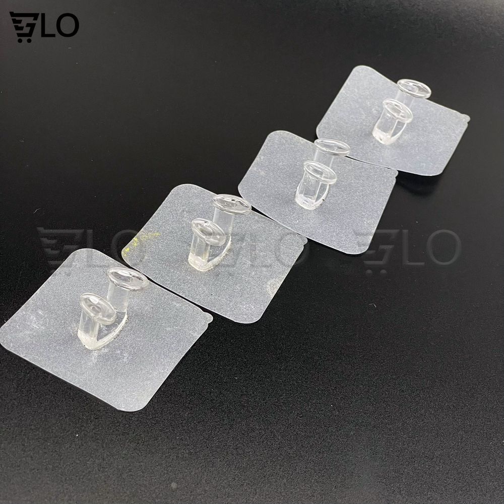 Móc Dán Tường Đỡ Điện Thoại, Dây Điện Trong Suốt Nhiều Tiện Ích