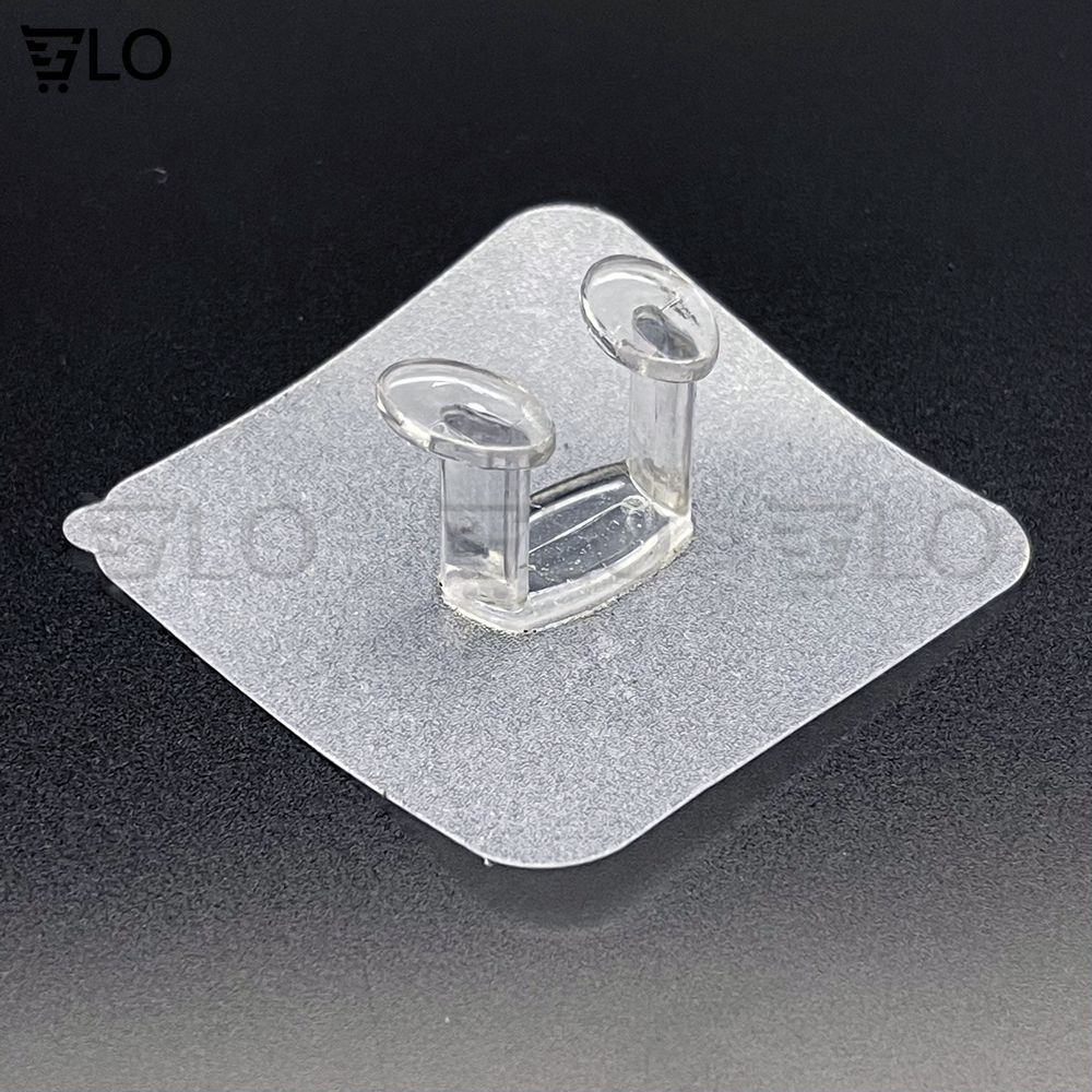 Móc Dán Tường Đỡ Điện Thoại, Dây Điện Trong Suốt Nhiều Tiện Ích