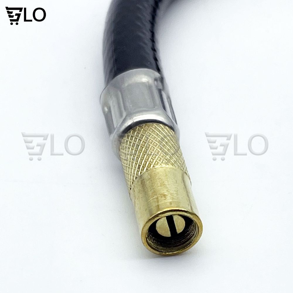 Đồng Hồ Đo Áp Suất Lốp Xe Hơi Ống Dài
