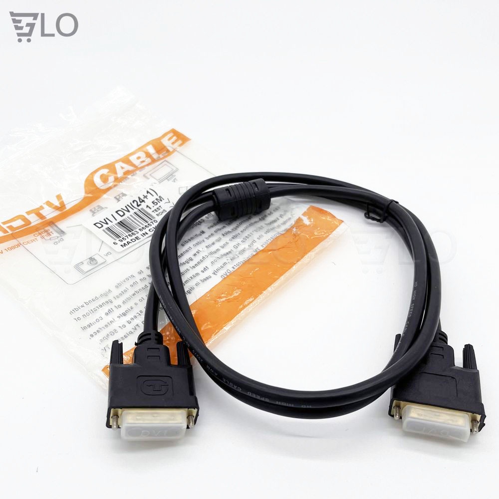 Dây cáp Màn Hình DVI 24+1 1.5m hàng loại 1 Chống Nhiễu