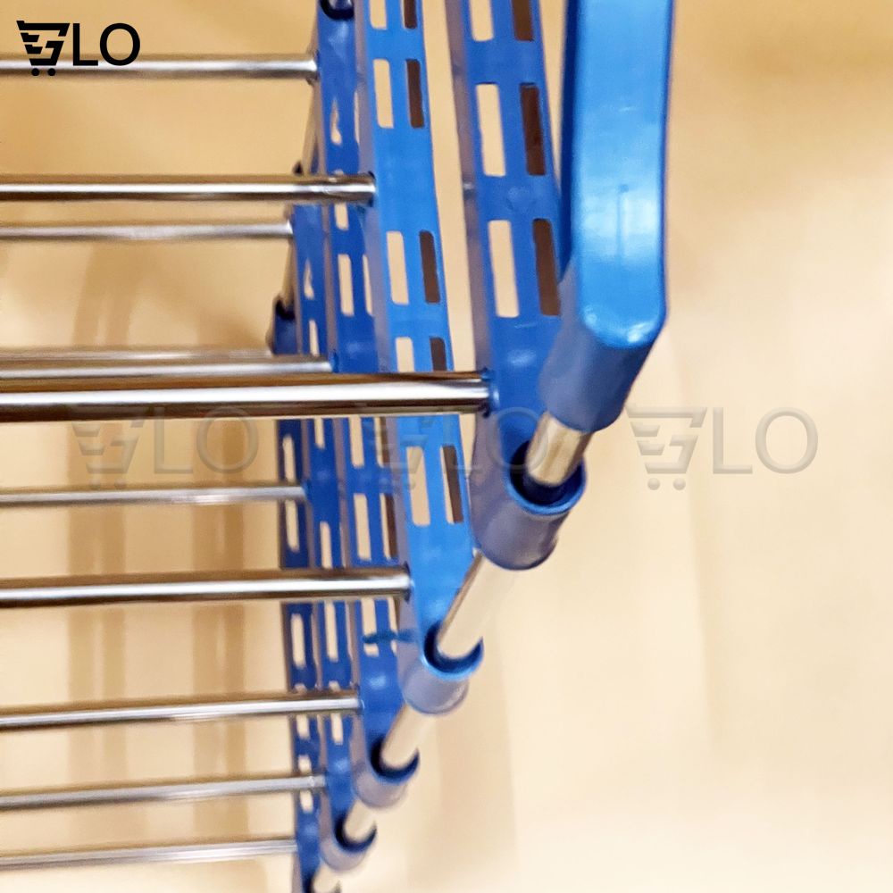 Giá Kệ Đựng Giày Dép 5 Tầng Khung Inox Chắc Chắn