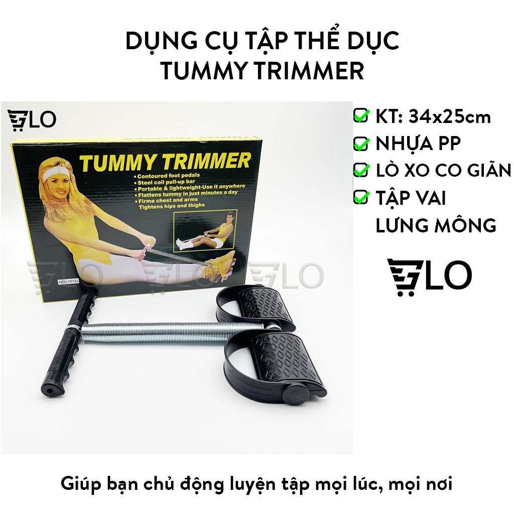 Dụng Cụ Tập Thể Dục Tummy Trimmer Đa Năng Tập Vai, Lưng, Mông