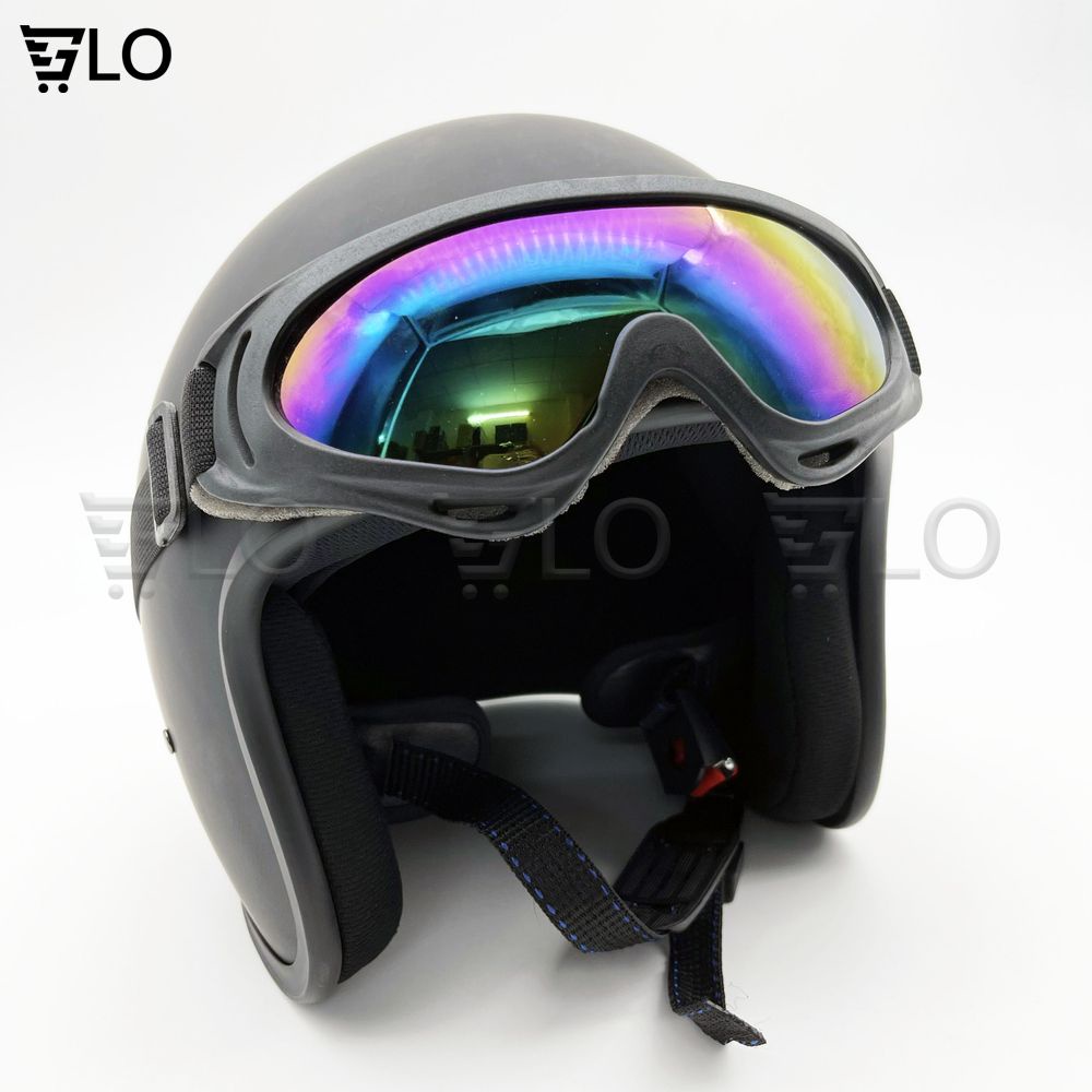 Nón Mũ Bảo Hiểm 3/4 Moto Dammtrax Chuyên Đi Phượt