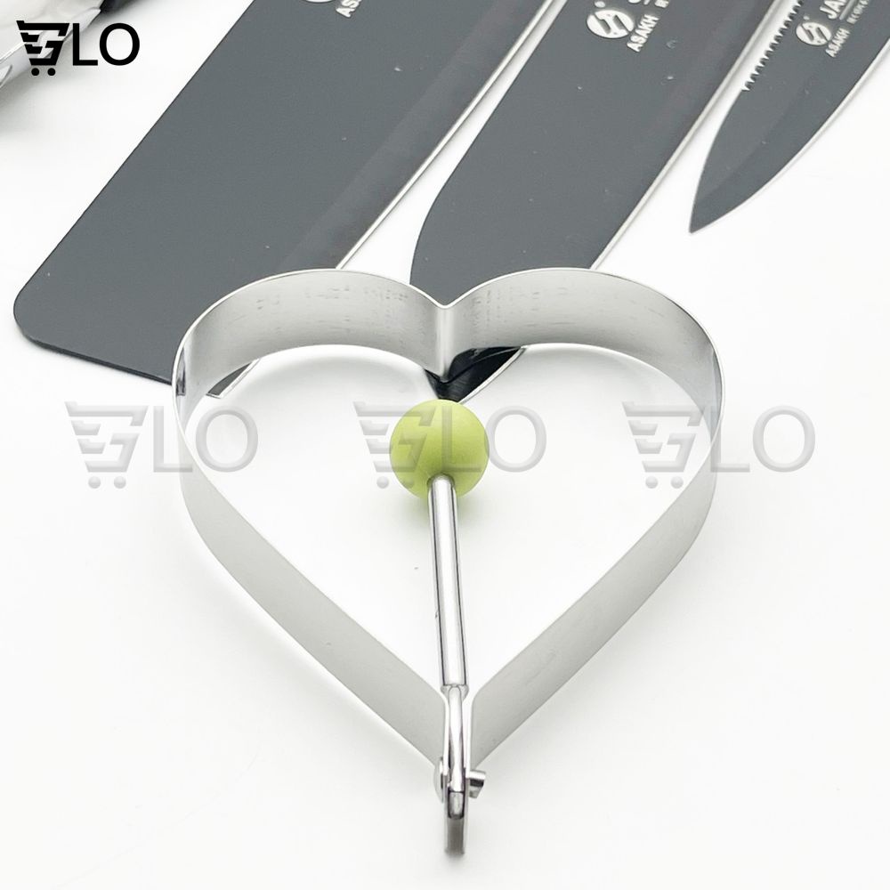 Bộ Dao 5 Món Buck-T Bằng Thép Không Gỉ Đen Nhám Cao Cấp