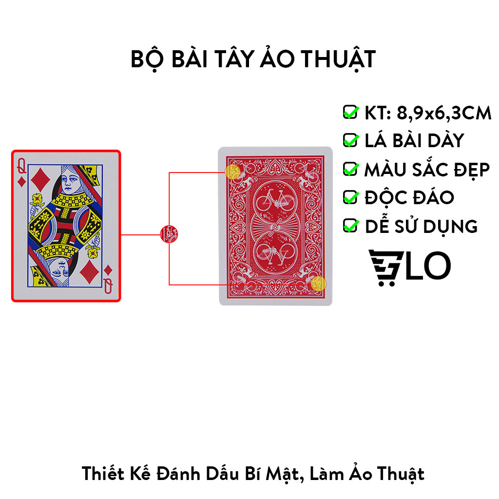 Bộ Bài Tây Ảo Thuật Đoán Bài Độc Đáo, Cực Kỳ Vui Nhộn