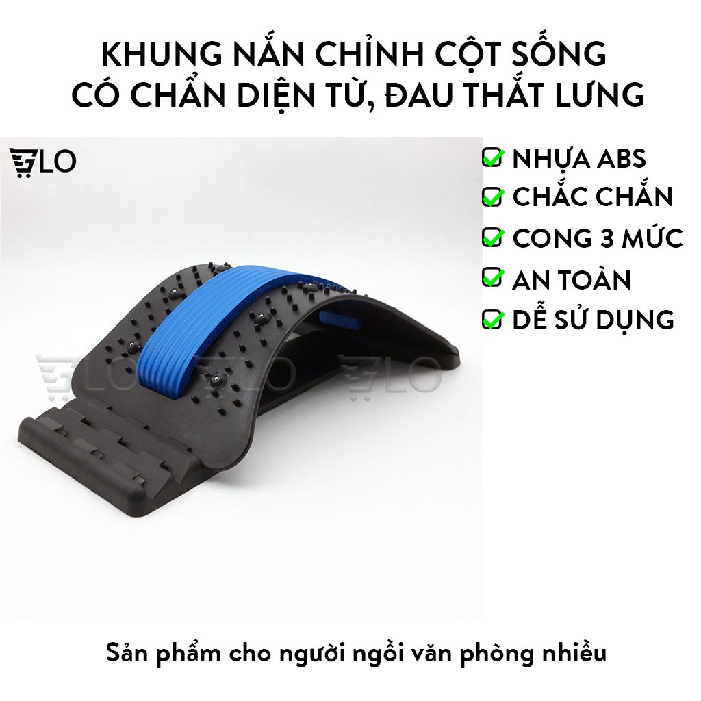 Khung Nắn Chỉnh Cột Sống Chẩn Diện Từ Có Đệm Lót, Thoát Vị Đĩa Đệm, Đau Thắt Lưng, Ngồi Nhiều