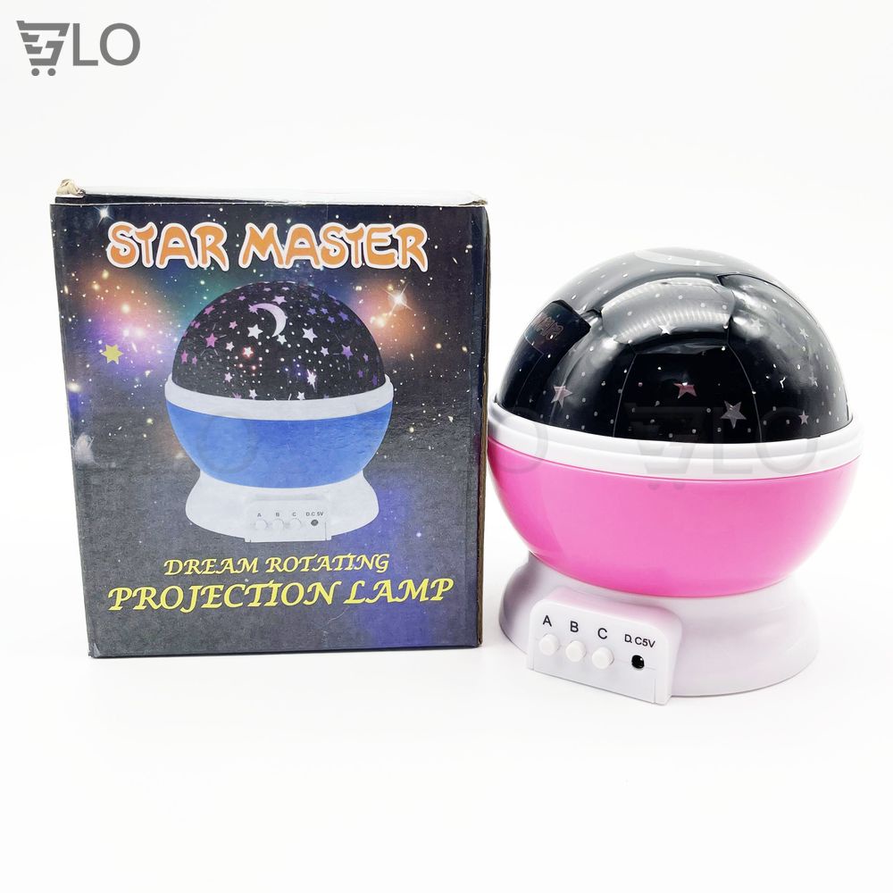 Đèn Led Chiếu Bầu Trời Trăng Sao Star Master Xoay Tròn Cực Đẹp