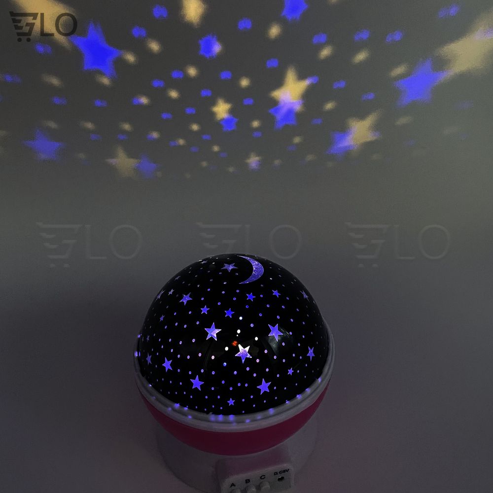 Đèn Led Chiếu Bầu Trời Trăng Sao Star Master Xoay Tròn Cực Đẹp