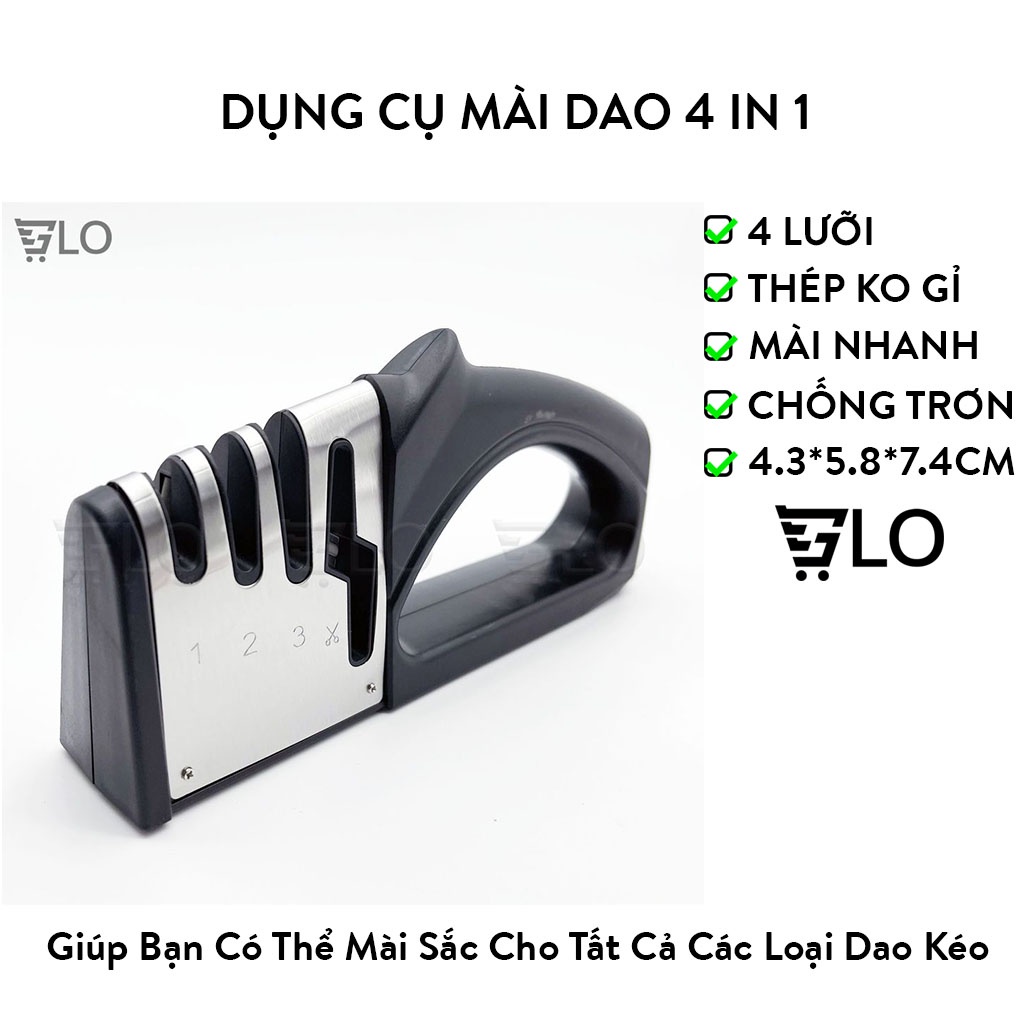Dụng Cụ Mài Dao 4 In 1 Cao Cấp