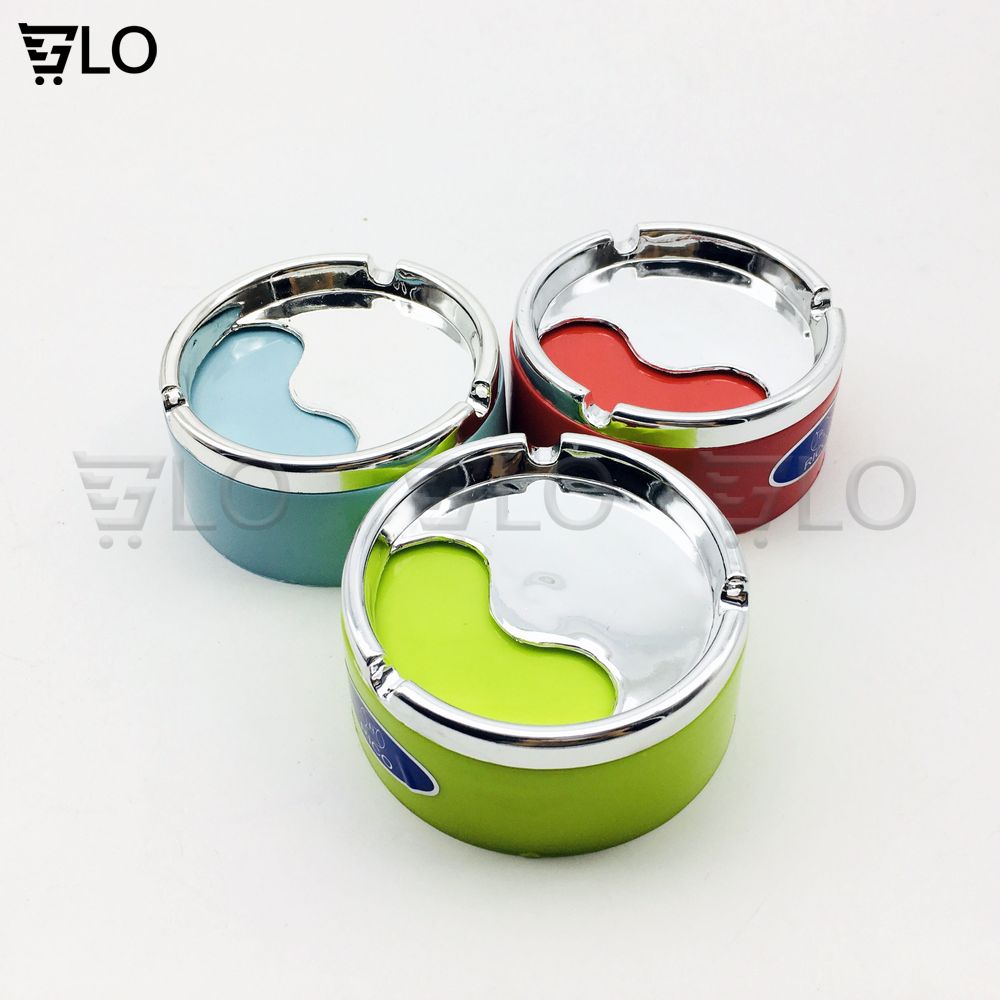 Gạt Tàn Thuốc Nhựa Nắp Xoáy