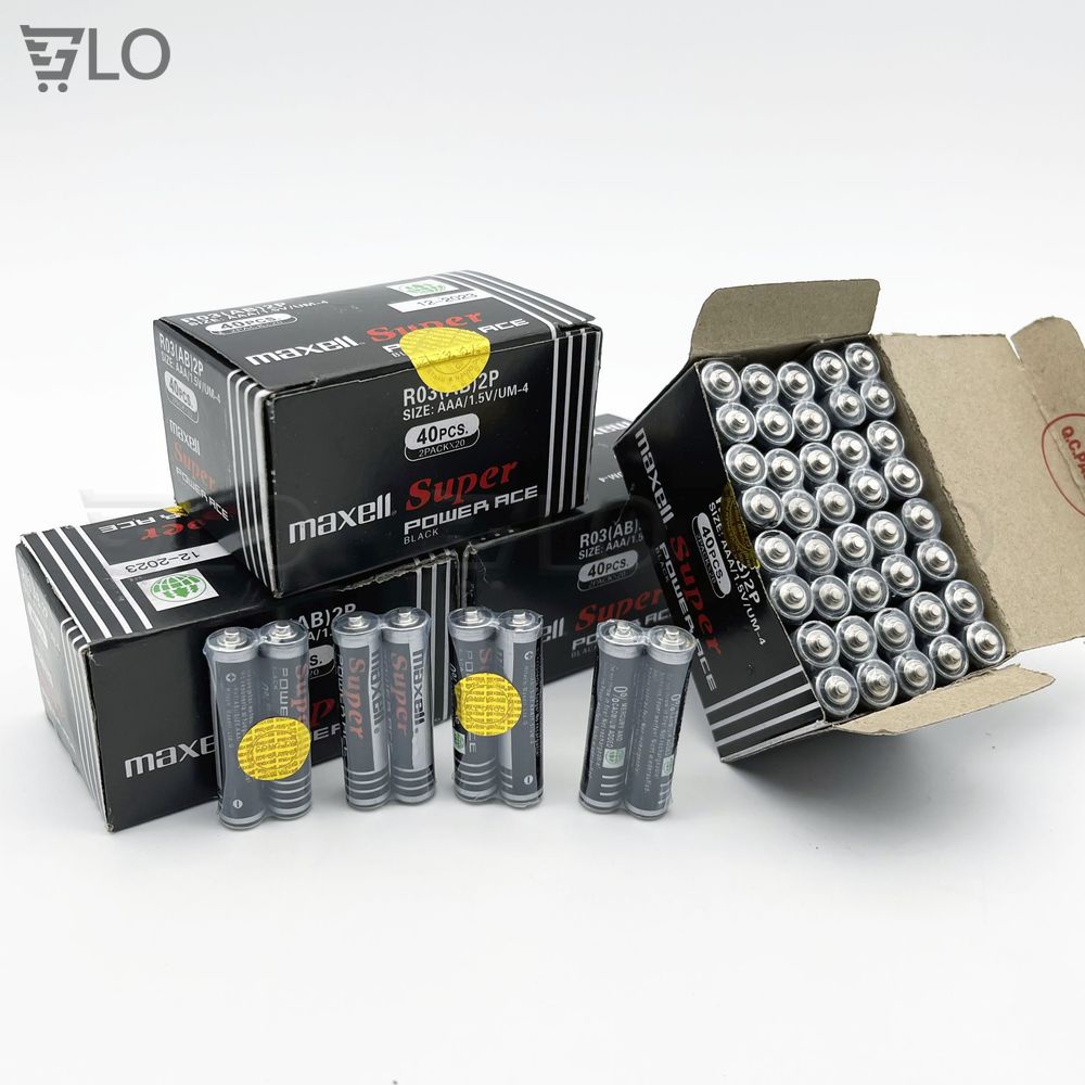 1 Cặp Pin Tiểu AAA/AA Maxell Chính Hãng Loại 1 (Pin Tiểu Nhỏ)