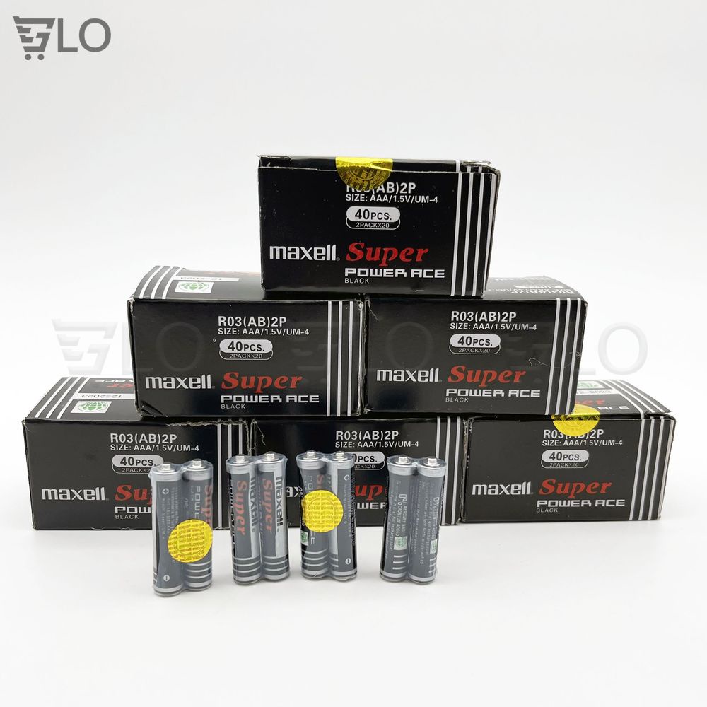 1 Cặp Pin Tiểu AAA/AA Maxell Chính Hãng Loại 1 (Pin Tiểu Nhỏ)
