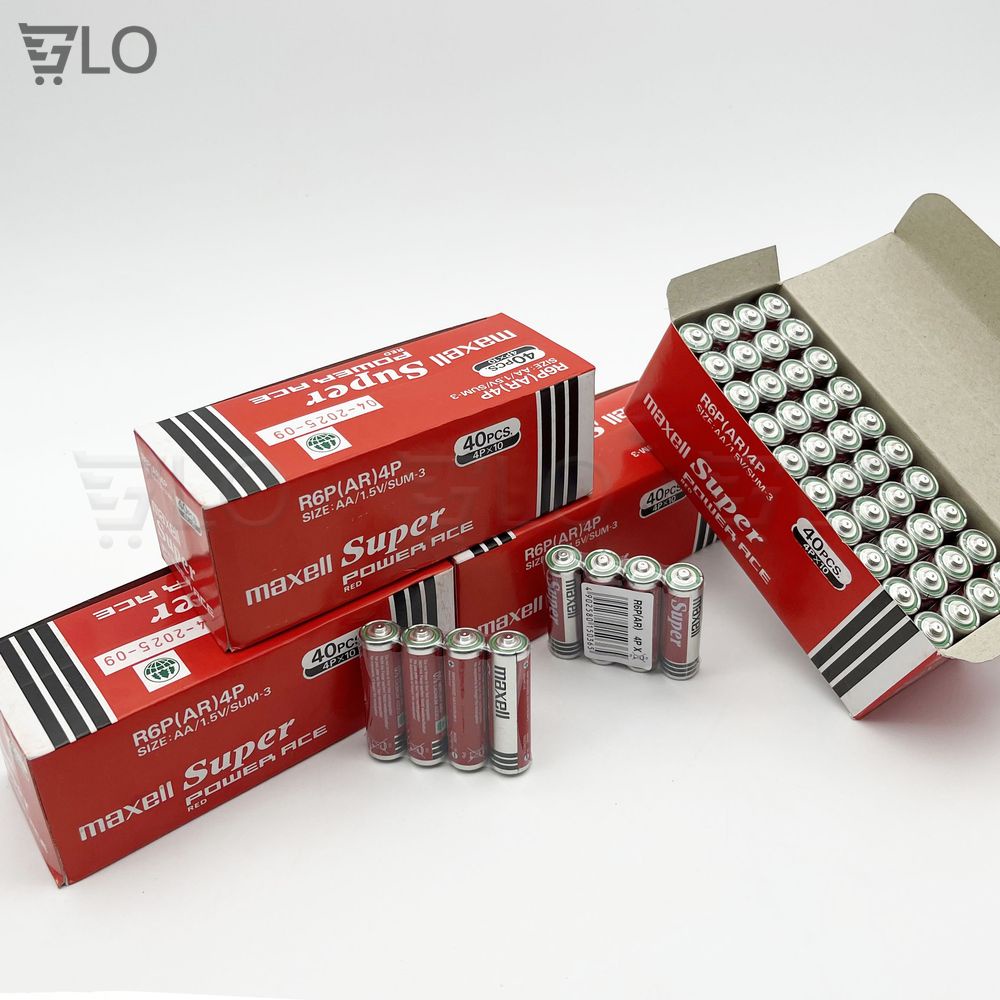 1 Cặp Pin Tiểu AAA/AA Maxell Chính Hãng Loại 1 (Pin Tiểu Nhỏ)