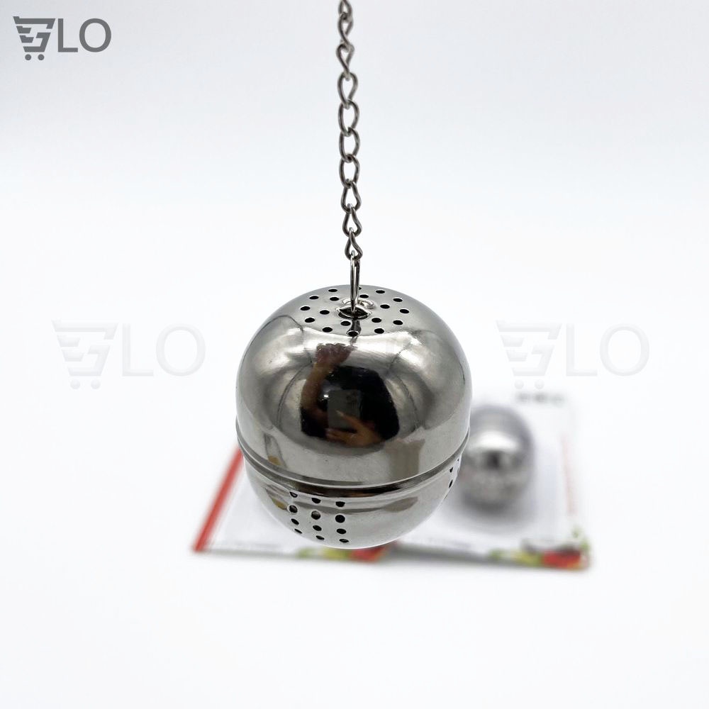 Dụng Cụ Lọc Trà Bằng Inox Hình Tròn Chất Lượng Cao, Hầm Thịt Nấu Súp, Đựng Hương Liệu