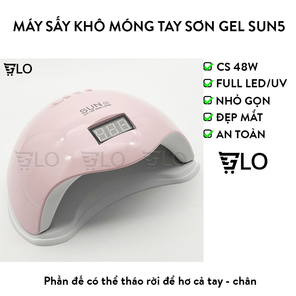 Máy Sấy Khô Móng Tay Sơn Gel Sun5 Công Suất 48w