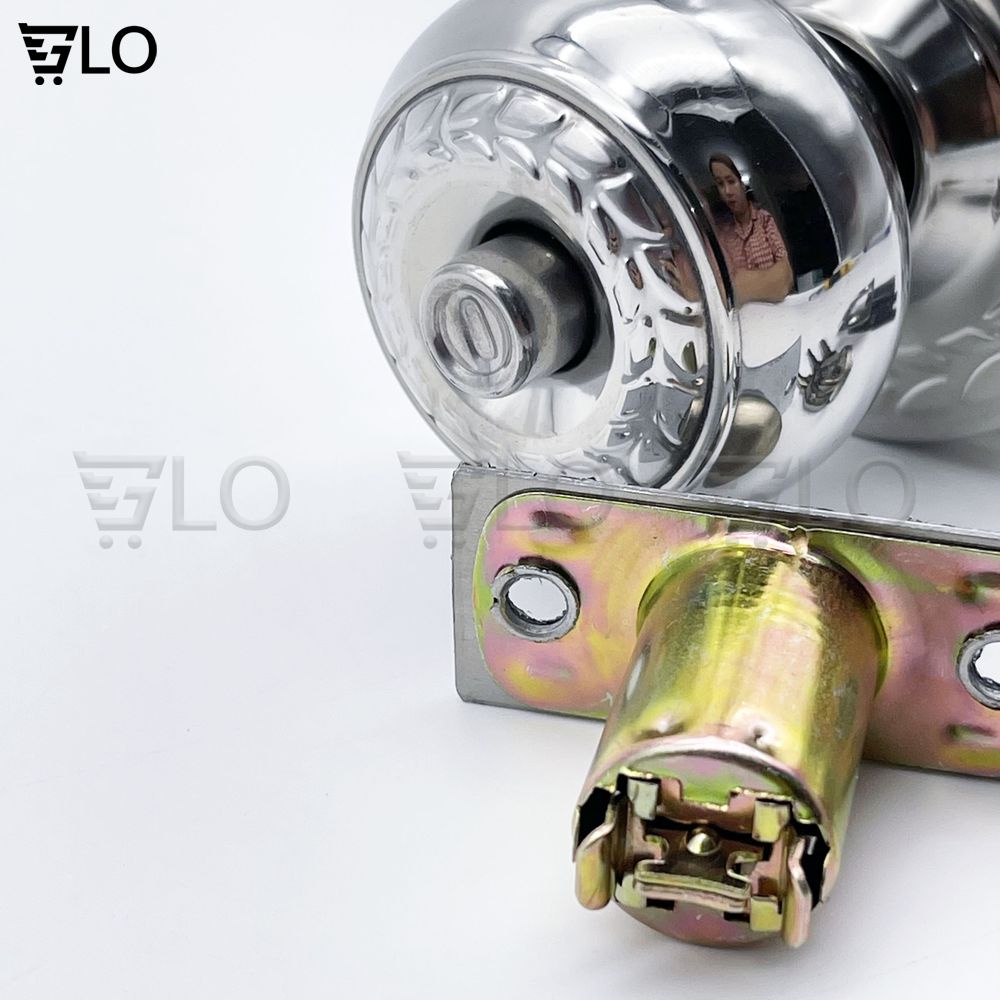 Ổ Khóa Cửa Việt Tiệp Tay Nắm Tròn 04206
