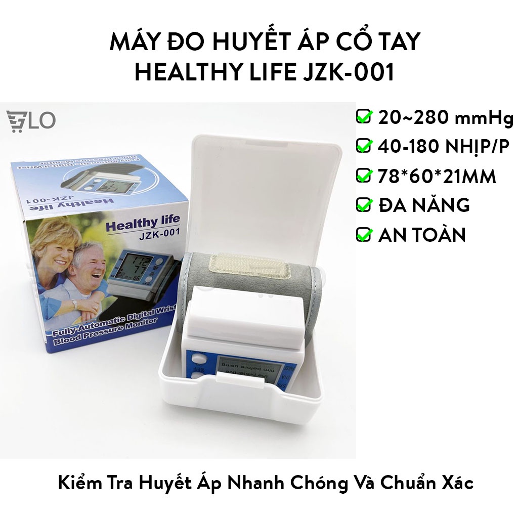 Máy đo huyết áp Cổ Tay Healthy Life JZK-001