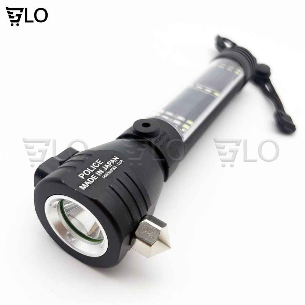 Đèn Pin Đa Năng T08 Dùng Năng Lượng Mặt Trời