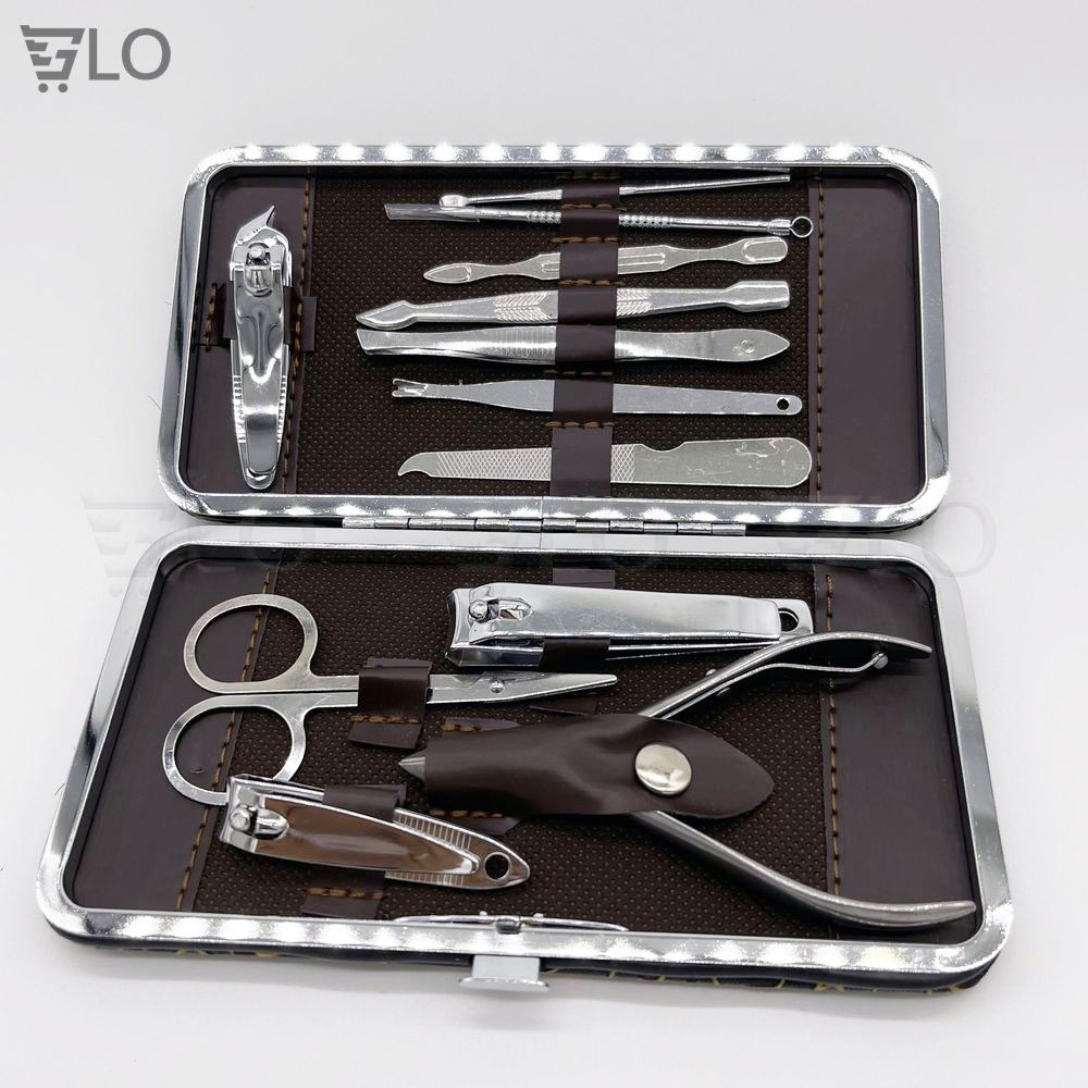 Bộ Dụng Cụ Nail Làm Móng Tay 12 Món Lớn Xịn