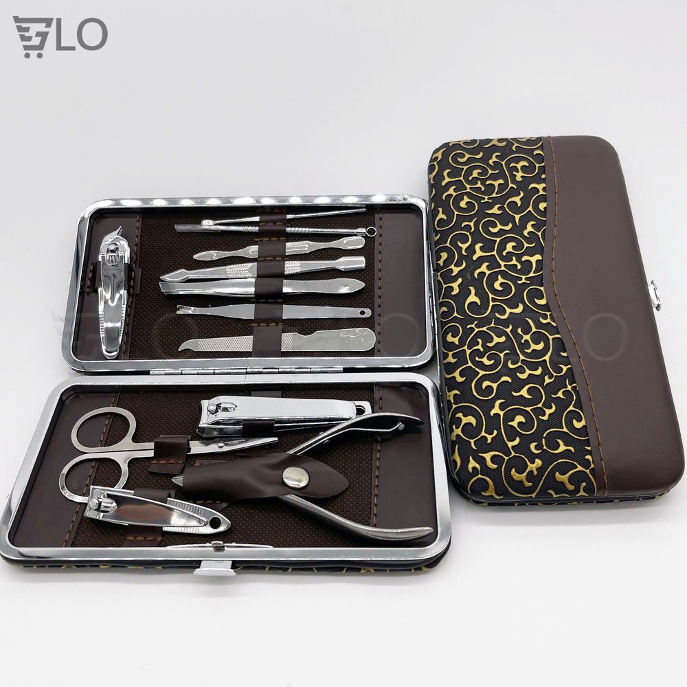Bộ Dụng Cụ Nail Làm Móng Tay 12 Món Lớn Xịn