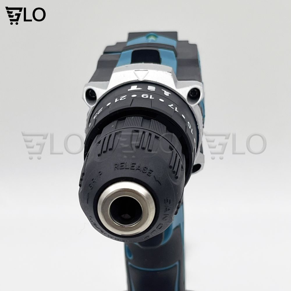Bộ Máy Khoan Pin Bắt Vít Makita 36V 3 Chức Năng Kèm 2 Pin, Đầy Đủ 24 Phụ Kiện Đồ Nghề