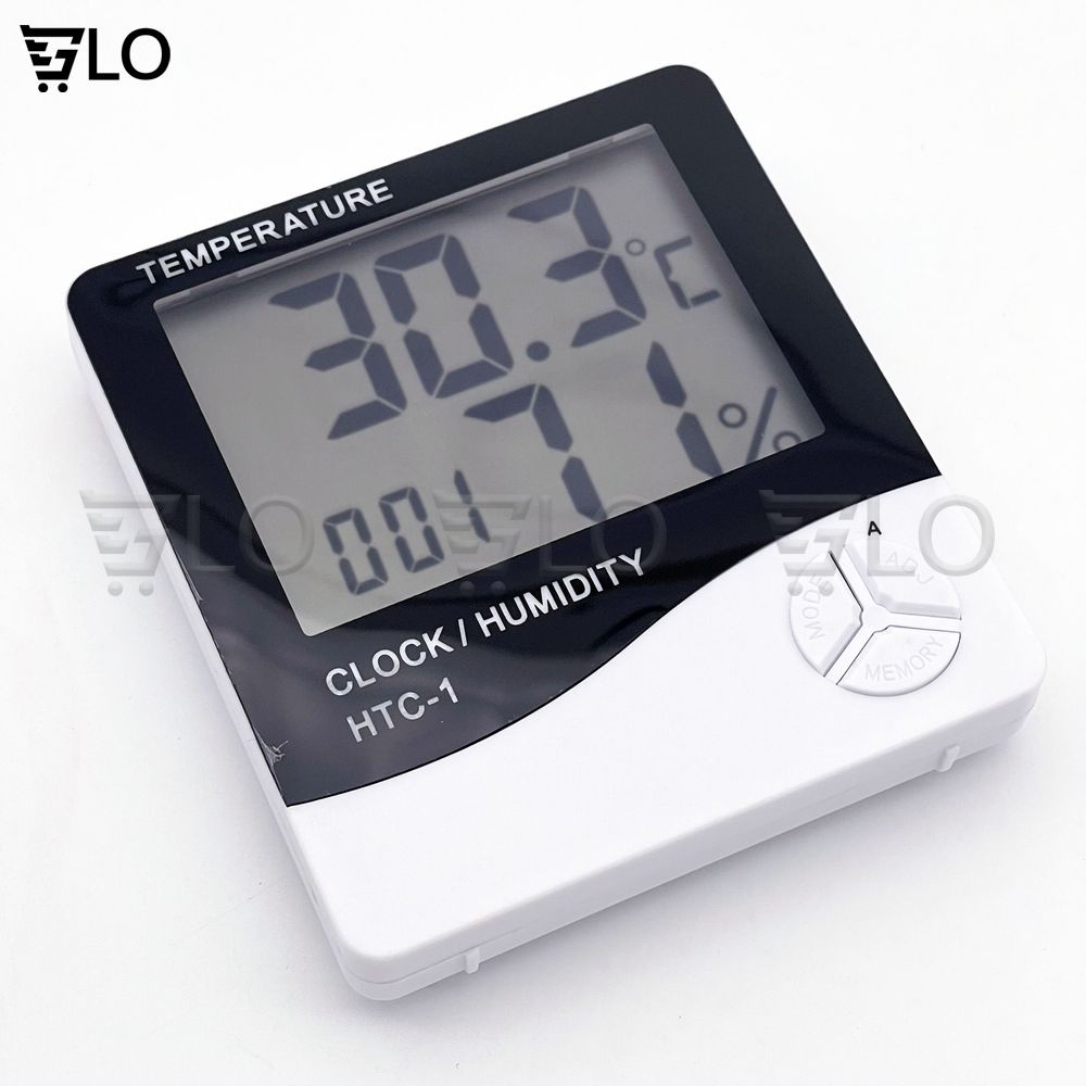 Máy Đo Nhiệt Độ, Độ Ẩm, Có Đồng Hồ