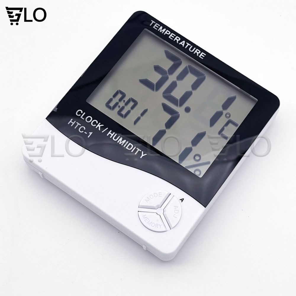 Máy Đo Nhiệt Độ, Độ Ẩm, Có Đồng Hồ