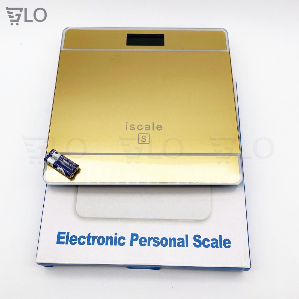 Cân Sức Khỏe Điện Tử Iscale 180kg Xịn Tặng Kèm Pin AAA