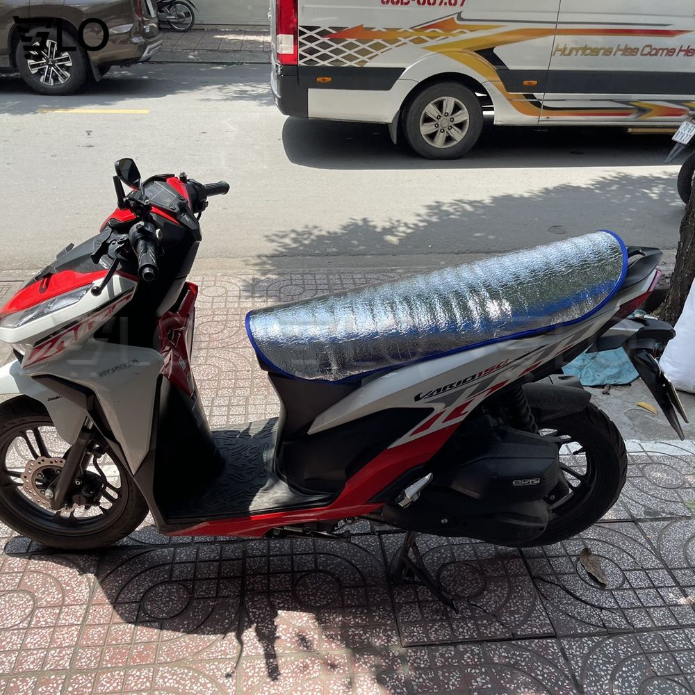 [90 x 45 cm] Miếng Che Yên Xe Máy Chống Nắng, Tấm Phản Quang Che Chống Nóng