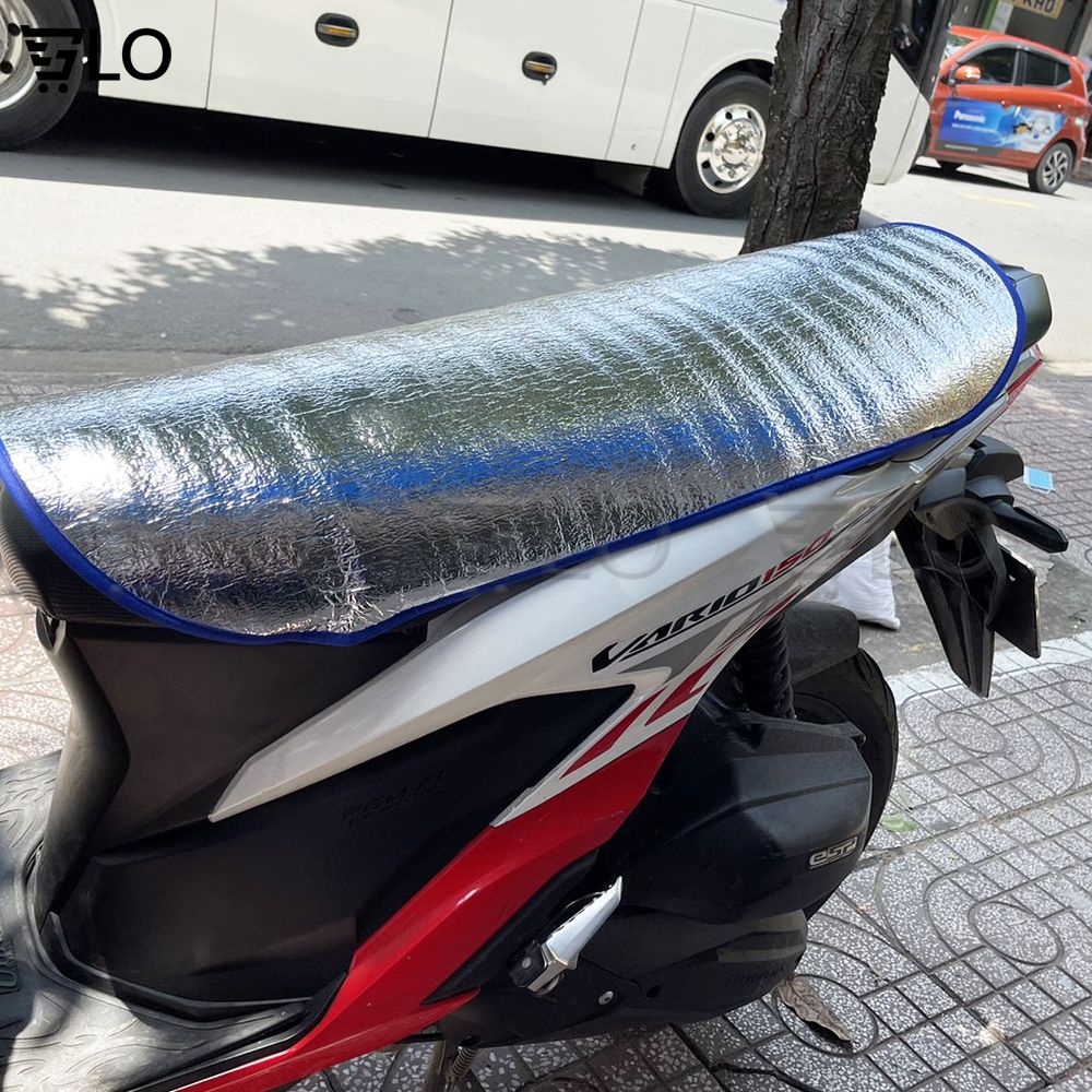 [90 x 45 cm] Miếng Che Yên Xe Máy Chống Nắng, Tấm Phản Quang Che Chống Nóng