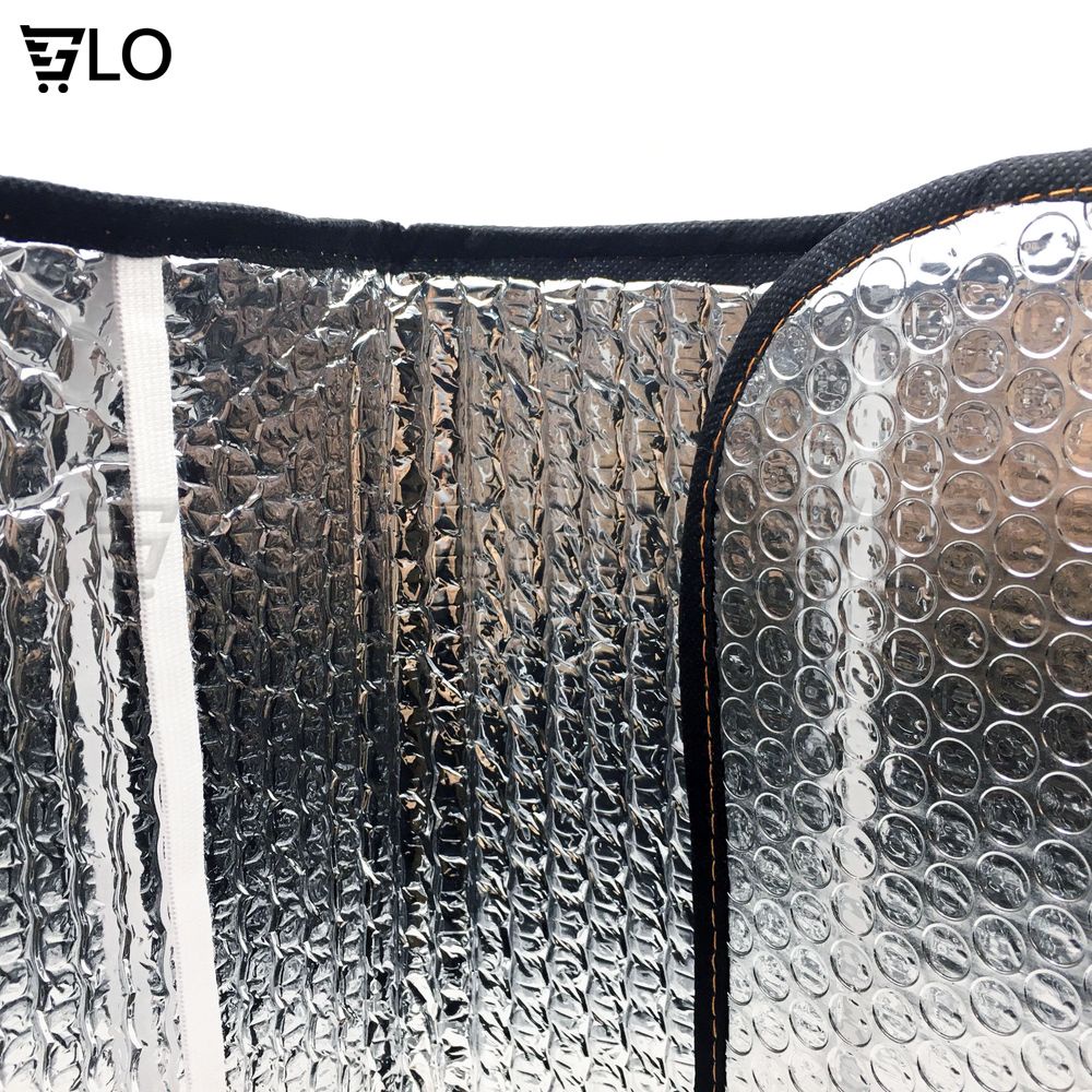 [90 x 45 cm] Miếng Che Yên Xe Máy Chống Nắng, Tấm Phản Quang Che Chống Nóng