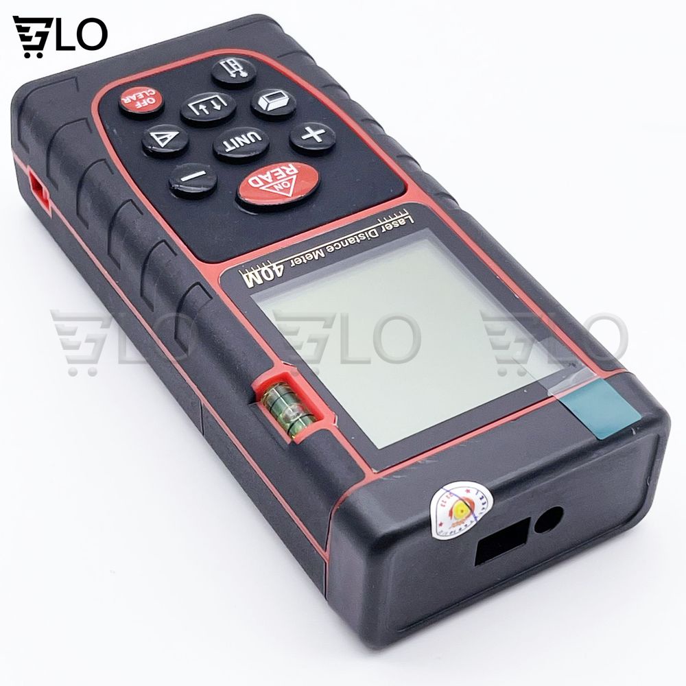 Máy Đo Khoảng Cách Từ Xa Bằng Tia Laser 40m, Thước Đo Laze 40m, Đo Chính Xác Tuyệt Đối, Tiện Dụng