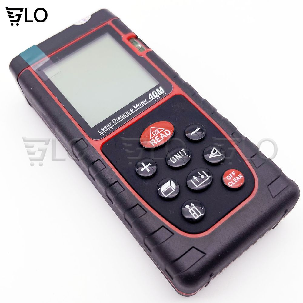 Máy Đo Khoảng Cách Từ Xa Bằng Tia Laser 40m, Thước Đo Laze 40m, Đo Chính Xác Tuyệt Đối, Tiện Dụng