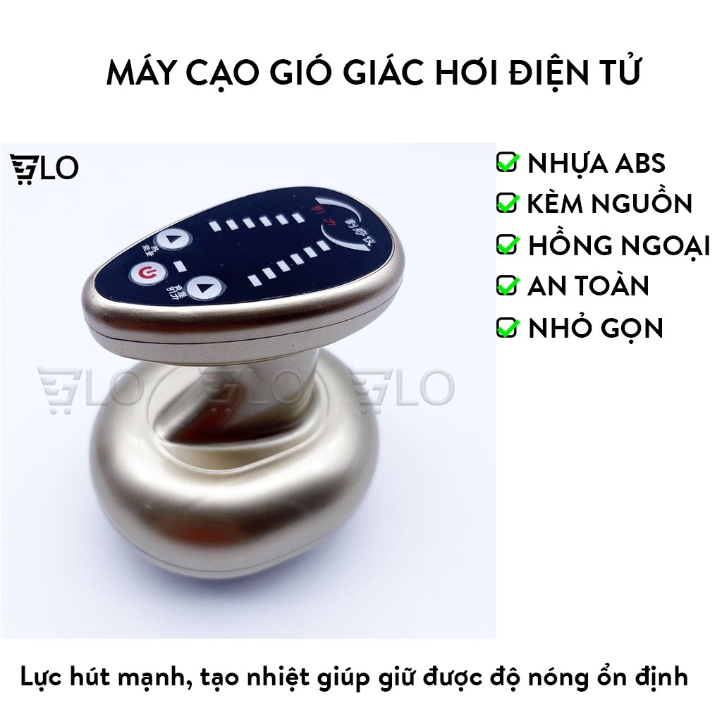 Máy Cạo Gió Giác Hơi 1660 Điện Tử, Dụng Cụ Hút Chân Không Cầm Tay Công Nghệ Mới Xua Tan Mệt Mỏi