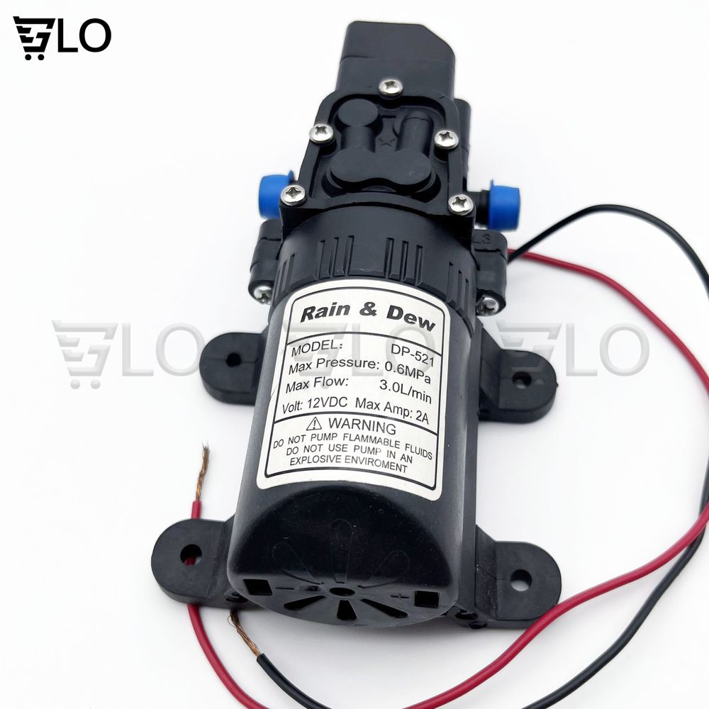 Máy Bơm Nước Mini 12v Tăng Áp Lực Cao
