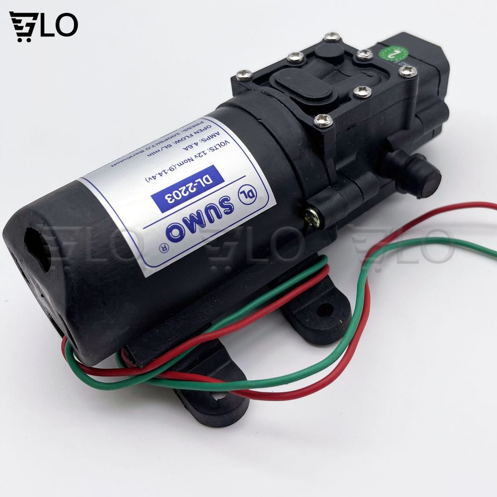 Máy Bơm Nước Mini 12v Tăng Áp Lực Cao