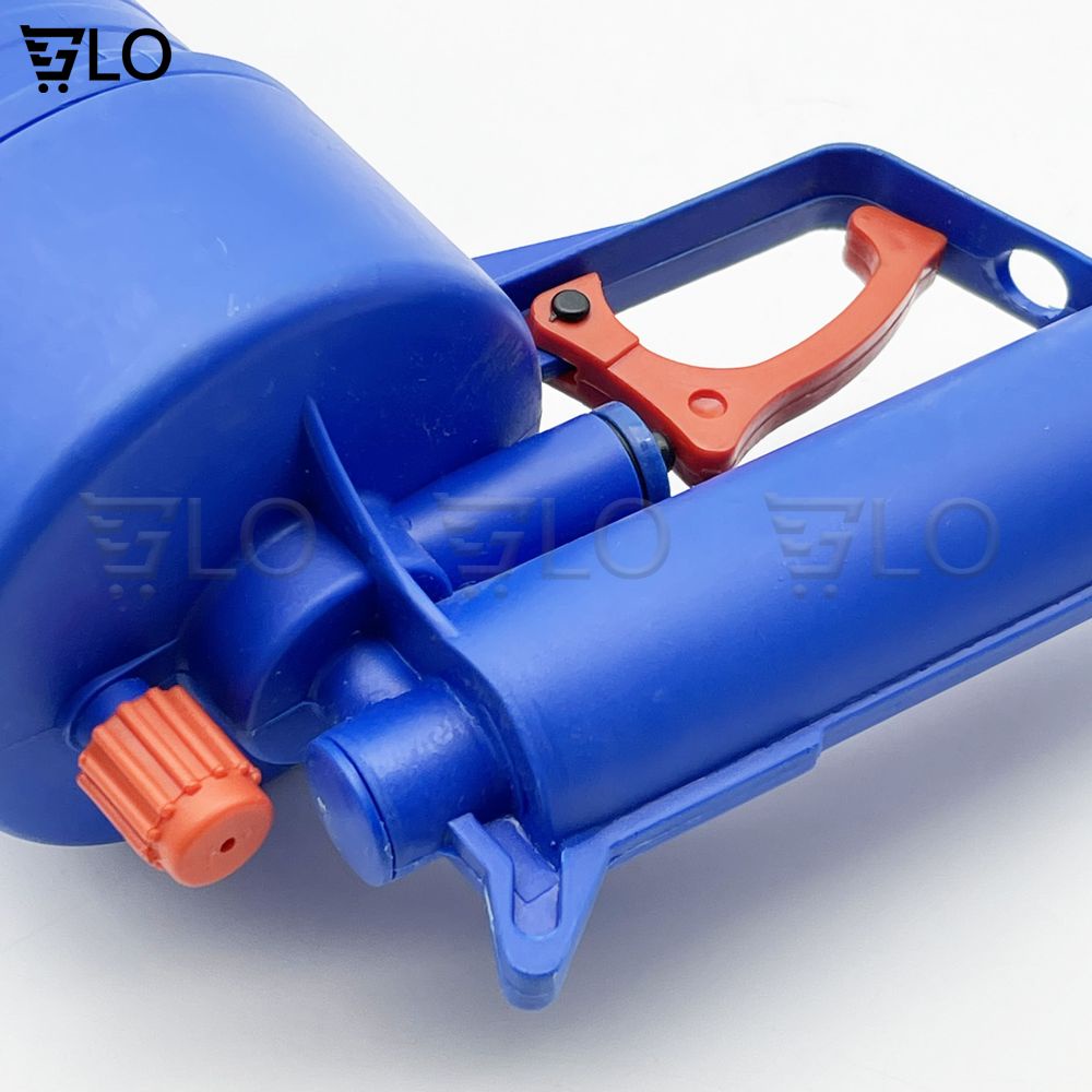 Bộ Súng Bắn Thông Tắc Cống Bồn Cầu Màu Xanh