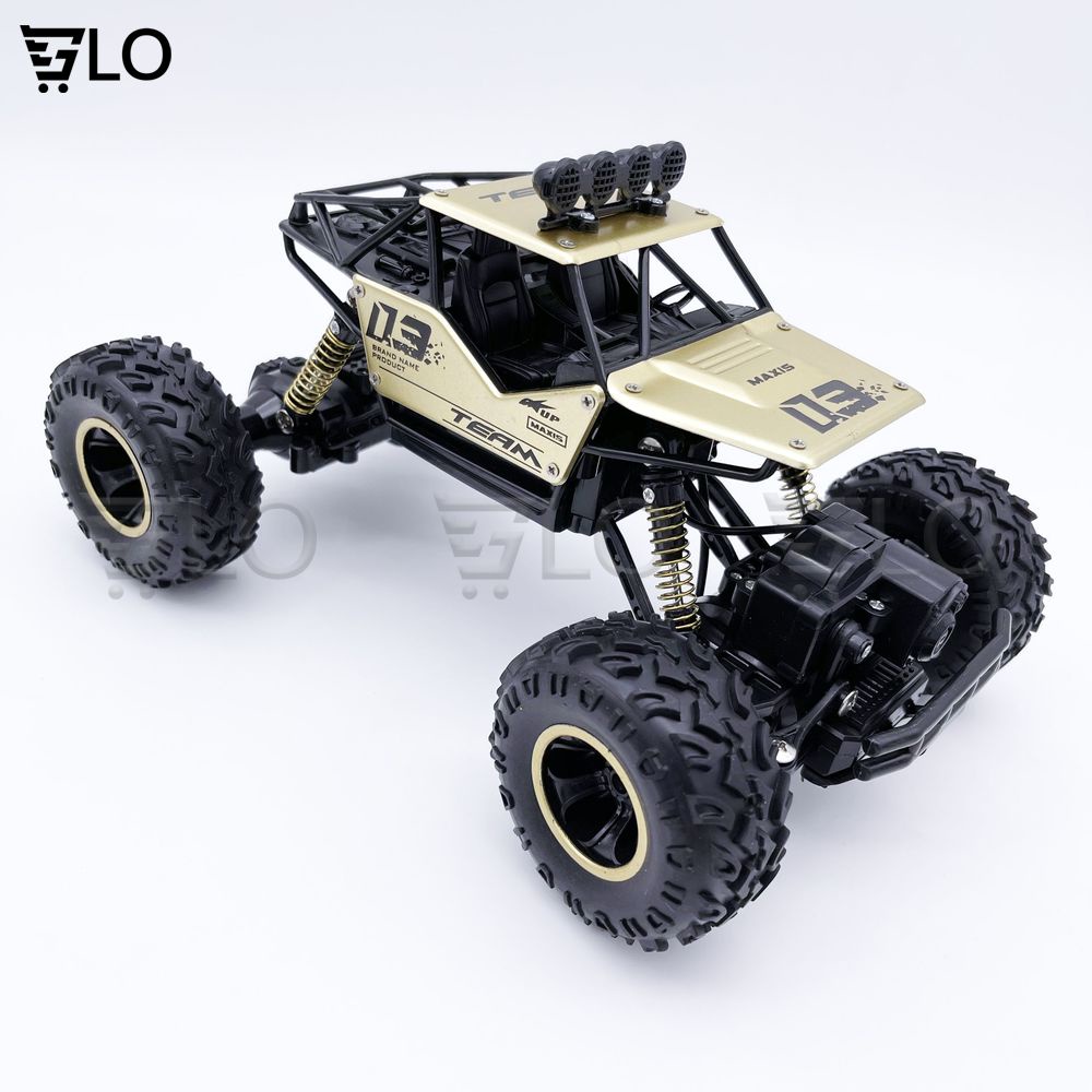 Xe Đua Địa Hình Điều Khiển Từ Xa Sóng 2.4g Tỉ Lệ 1:16 Mô Hình Rock Crawler