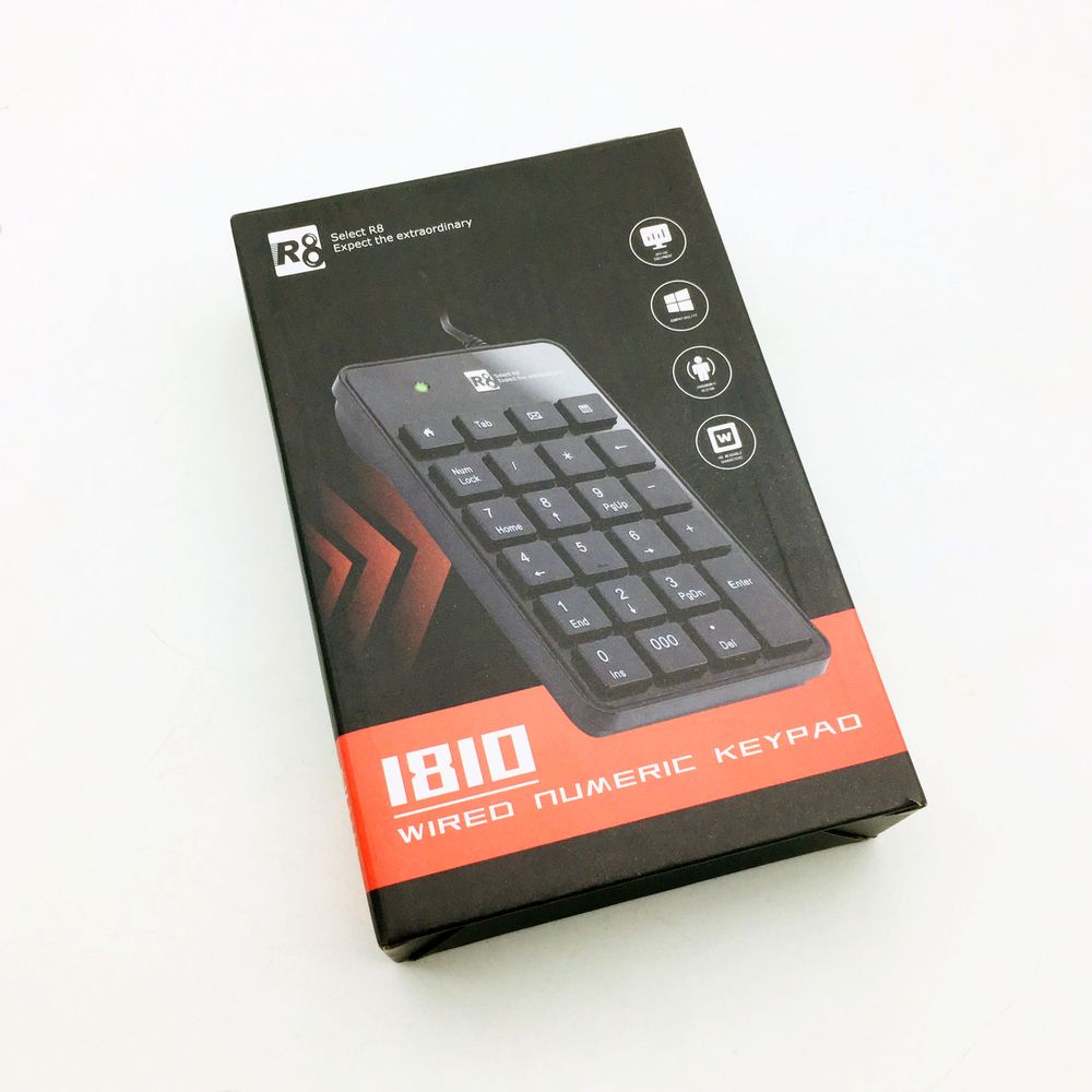 Bàn Phím Số R8-1810 Cổng USB