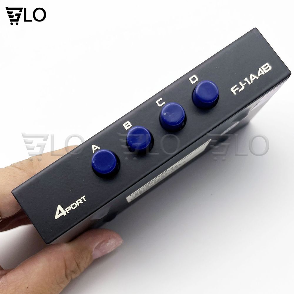Bộ Box Chia Máy In 1 Ra 4 Có Nút Bấm 1A4B