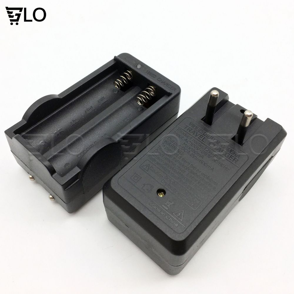 Bộ Đế Sạc Đôi Pin Lion 18650/16340/14500 Dùng Cho Đèn Pin, Quạt Sạc,...