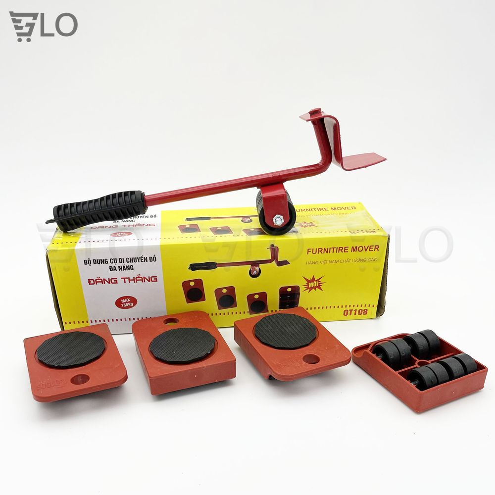 Bộ Dụng Cụ Toolland Qt108 Hỗ Trợ Nâng Và Di Chuyển Đồ Nặng Thông Minh Tải Trọng 600kg